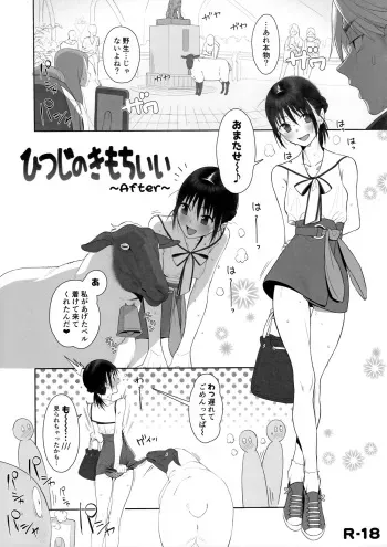 (C96) [zero-sen (xxzero)] Hitsuji no Kimochi Ii After manga cover