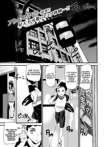 [Ashiomi Masato] Elevator in Heaven (COMIC Kairakuten 2020-11) [Spanish] [Gokiburi + Nico nii scans] [Digital] manga cover