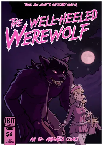 The Well Heeled Werewolf manga cover