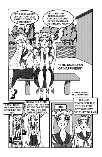 [Bill Kropfhauser] The Gaurdian of Happiness (Sailor Moon) manga cover