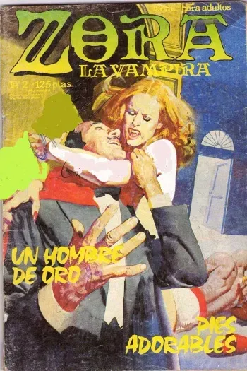 Zora la vampira n.2 - Un hombre de oro & Pies adorables [Spanish] manga cover