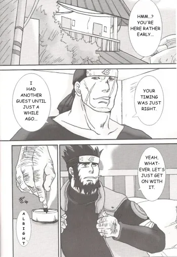(C67) [Meguro Teikoku (Meguro)] Konoha Hige Jouka (Naruto) [English] [Incomplete] manga cover