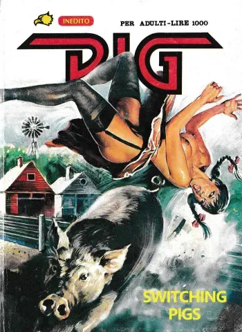 PIG #25 "SWITCHING PIGS" - ENGLISH manga cover