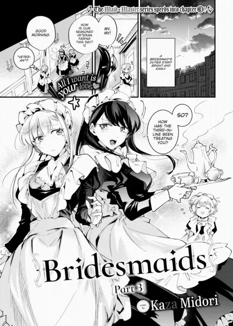 Bridesmaids - Part 3 manga cover