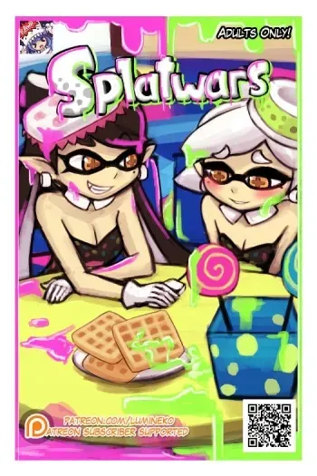 [Lumineko] Splatwars - Callie x Marie (Splatoon) manga cover