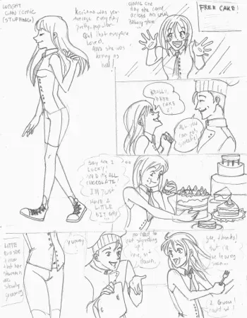 Sweet Treats by AnonymouZ-angel manga cover