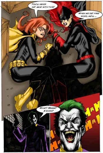 Joker vs Batwoman manga cover
