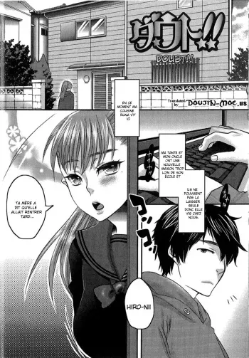 [Amatake Akewo] Doubt!! (Aisare Shouwaru Love Bitch - My Lovely Bitch) [French] [Decensored] manga cover