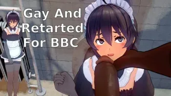 Gay and Retarded for BBC manga cover