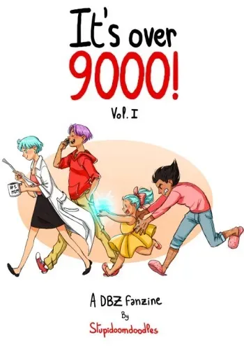 [Stupidoomdoodles] It's over 9000! (Dragon Ball Z) (Incomplete) manga cover