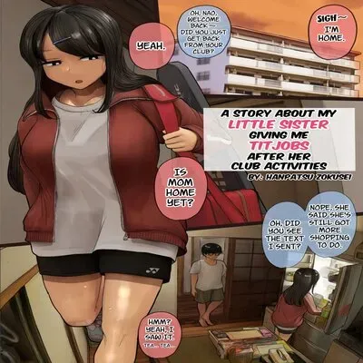 A Story About My Little Sister Giving Me Titjobs After Her Club Activities [Original] manga cover