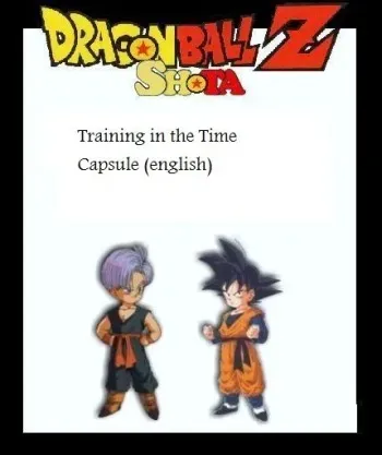 Training in the Time Chamber (Dragonball Z) [English] manga cover