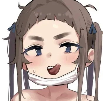 Golden bikini girl in middle school manga cover
