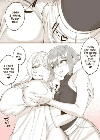 Boyish Shemale x Onee-san Shemale manga cover