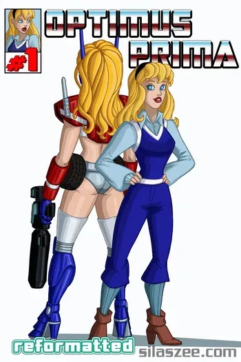 (Silas Zee) Optimus Prima: Reformatted manga cover