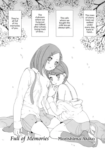 Full of Memories manga cover