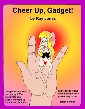 [Ray Jones] Cheer Up, Gadget! (Rescue Rangers) manga cover