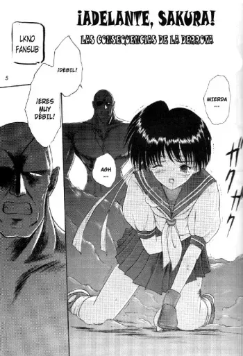 [Komekami kishidan] Gambare Sakura! (Spansih) LKNOFansub manga cover