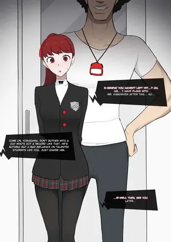 [Giga] Kasumi Yoshizawa x Kamoshida + Prequel (Persona 5) [English] manga cover