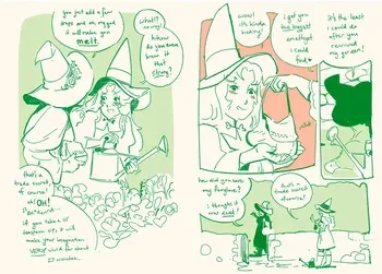 [Winton Kidd] Garden Witch & Geraniums (mini comic) manga cover