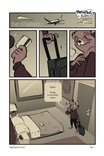 [Baphypaws] The Stairwell (w/extras) manga cover