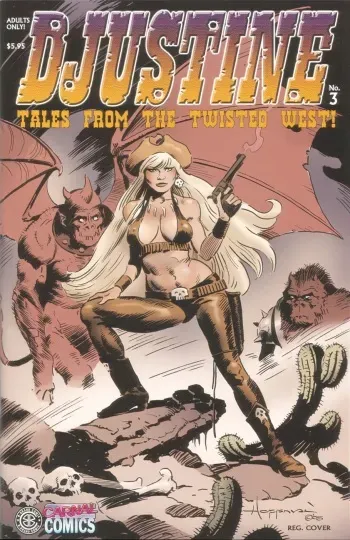 [Enrico Teodorani] DJustine No 3 [English] manga cover