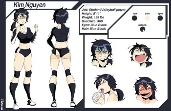 [various] Kim Nguyen + Abigail "Abby" Lindstrom [GardnerVerse] manga cover