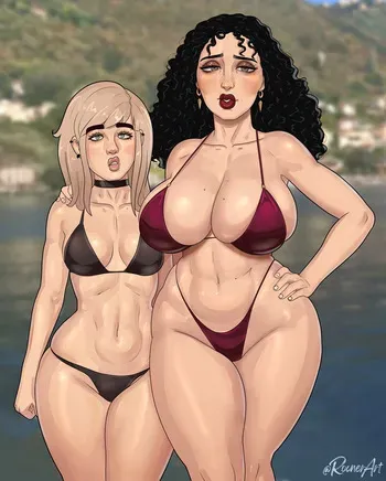 Gallery of Mother Daughter Boob Envy (Meme) manga cover