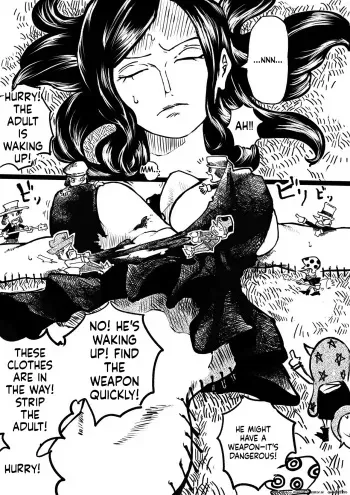 Robin and the Dwarves manga cover
