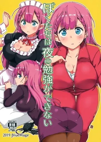 (C96) [BlueMage (Aoi Manabu)] Bokutachi wa Yoru no Benkyou ga Dekinai (Bokutachi wa Benkyou ga Dekinai) [English] [sIlVeR95] manga cover