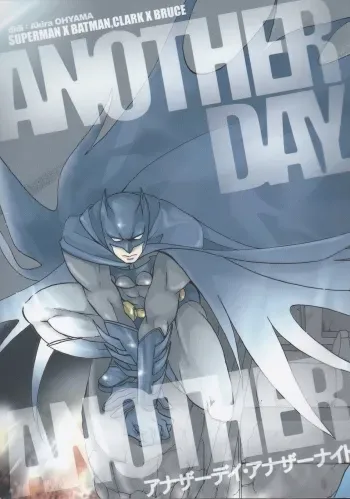 Another Day Another Night â€“ Batman & Superman manga cover