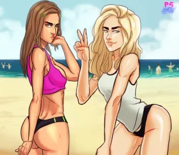 [various] Erica Andreyko & Brianna (by Andava) [OC] manga cover