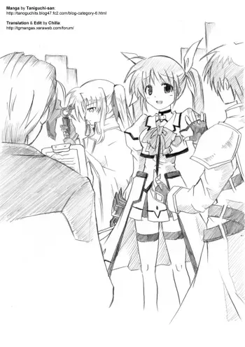 Nanoha Nijisousaku "Konton, Kidourokka" Dai Ichi-wa manga cover