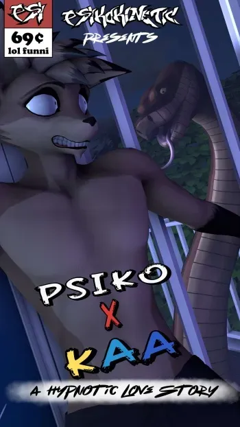Psiko x Kaa manga cover