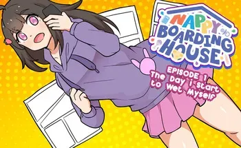 [Hitsujiomo] Nappy Boarding House Volume 1 manga cover