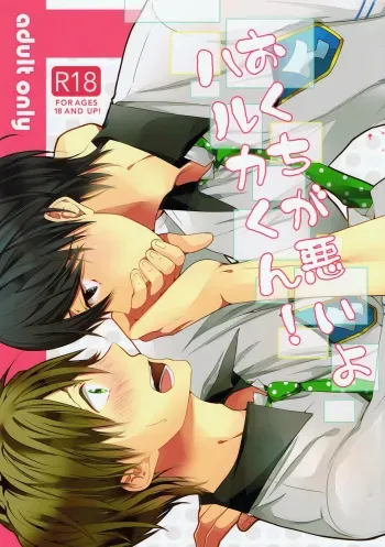 Okuchi ga Warui yo Harukakun! manga cover