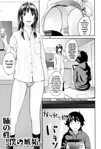 Ane no Sei! Boku no Shitto. | My Sister's Sex! My Jealousy. manga cover