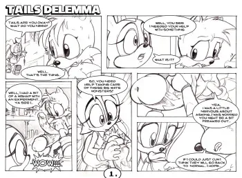 [Neokat] Tails' Dilemma (Sonic The Hedgehog) manga cover