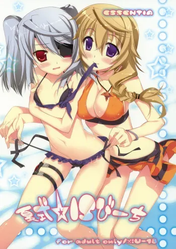 (C80) [ESSENTIA (Fujima Takuya)] Natsushiki IS Beach (IS <Infinite Stratos>) manga cover