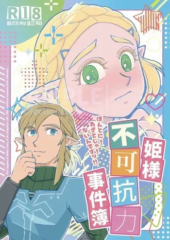 [affection][Hime-sama fukakōryoku jiken-bo(The Legend of Zelda) manga cover