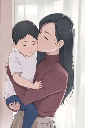 Haha no Kao to Onna no Kao o Tsukaiwakeru Mama no Ohanshi manga cover