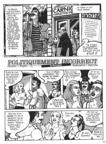 (Paya & Revilla) Politiquement incorrect manga cover