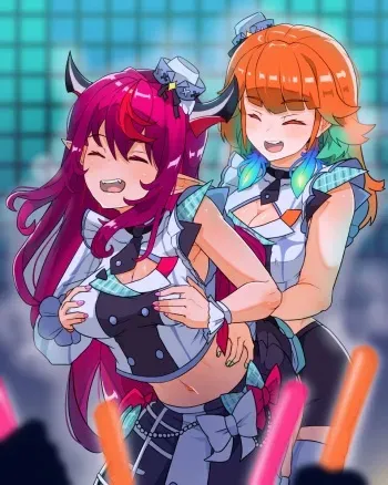 [Moral Cacoethes] 💎🎶🐔 (Takanashi Kiara & IRyS) [Hololive English] manga cover