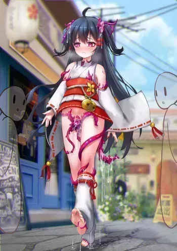 [筱牧] 巫女小姐的触装露出挑战 manga cover