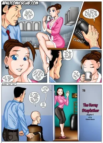 [Melkor (Romulo Mancin)] The Horny Stepfather [English] manga cover