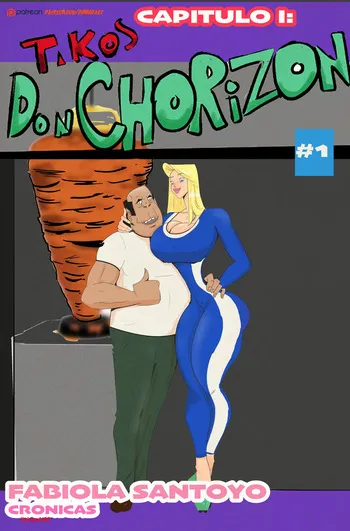 FABIOLA SANTOYO CRONICLES CHAPTER I takos don chorizon manga cover