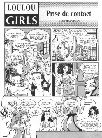 Loulou girls manga cover