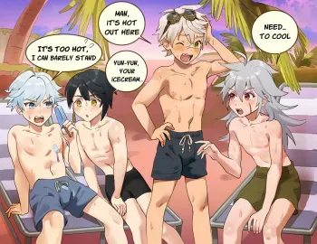 [TAKK] Summer Vibes and The Story Behind It (Genshin Impact) manga cover