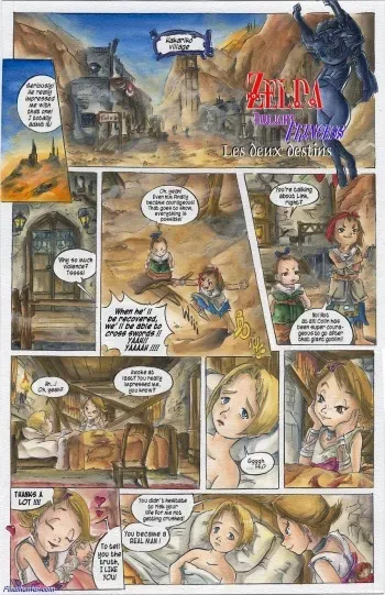 [Passage] Two Destinies (The Legend of Zelda) [English] manga cover