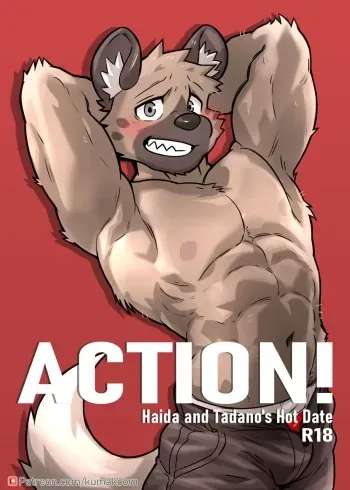 ACTION! - Haida and Tadano's Hot Date manga cover